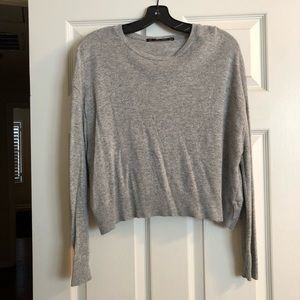 Zara crop sweater - L